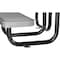 Global Industrial Square Kids Picnic Table, Gray, Expanded Metal, 46 in L, 24-1/2 in H Overall 277151KGY - alternate 3